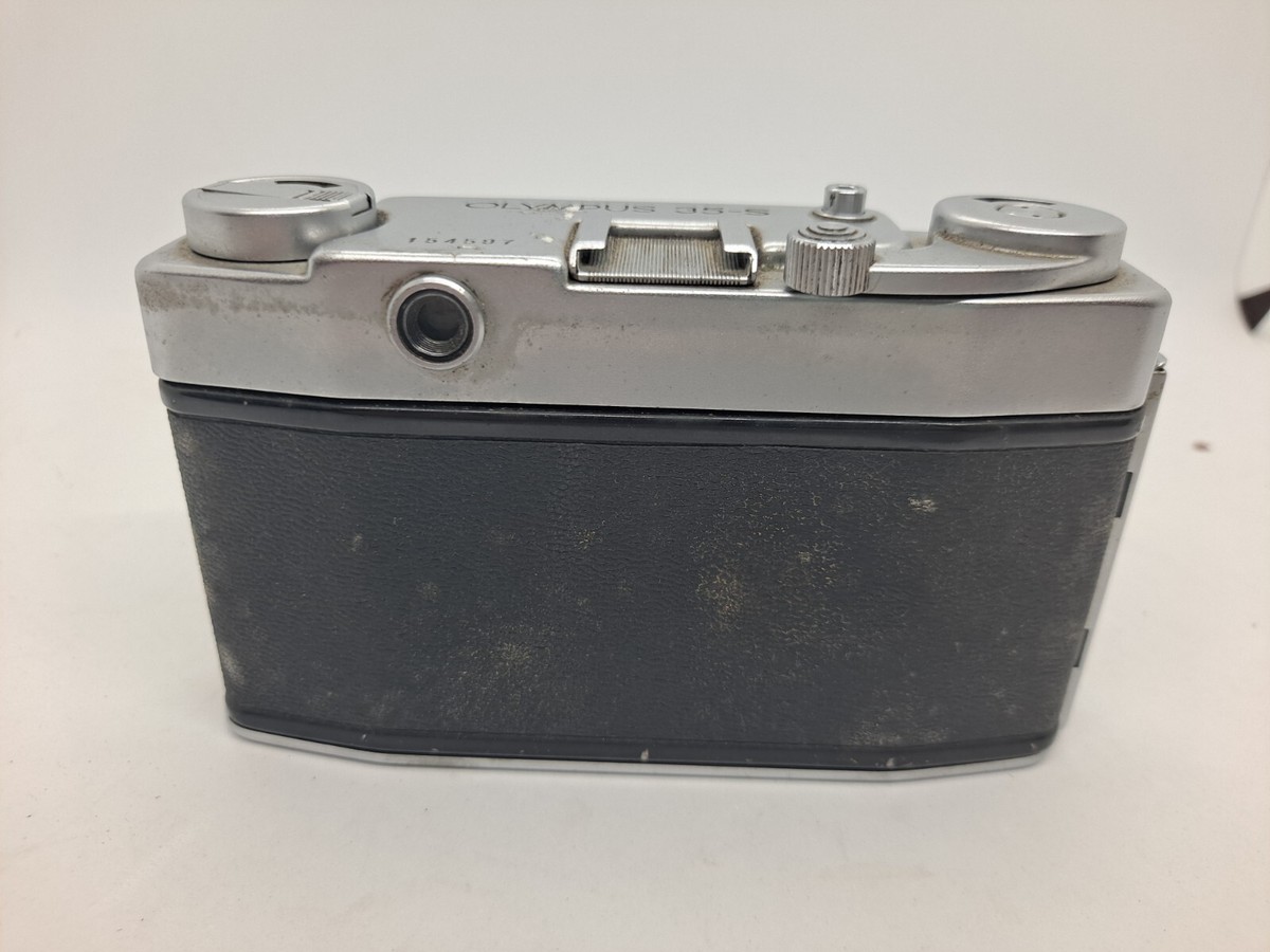 Olympus 35-s Seikosha-mx Vintage Camera With Leather Neck