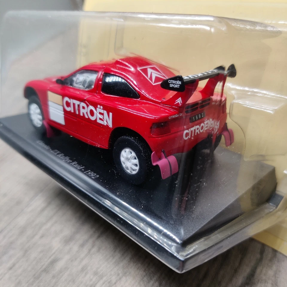 AUTO CITROEN ZX RALLYE RAID 1992 UH PER ATLAS 1:43 NUOVA SCATOLA - Immagine 2 di 4