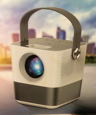 FANGOR F-802 1080p Wireless WiFi Bluetooth Portable Mini Projector
