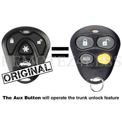 Remote For Avital Aftermarket Keyless Entry Car Key Fob Control EZSDEI474S