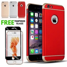 Case For iPhone 6 6s Plus Shockproof Hard Rugged Phone Cover + Screen Protector