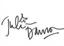 Julian Dawson Autogramm signed 10x15 cm Karteikarte