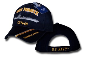 uss nimitz ball cap