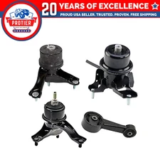 Fits 2008-2012 Toyota Avalon 3.5L w/AUTO Engine Motor & Transmission Mount set