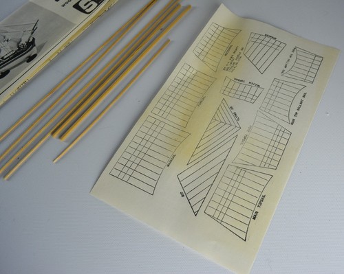 Sterling Models Wood Ship Model Kit H.M.S. Bounty 10" Vintage Royal Navy - Picture 5 of 8