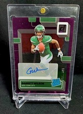 GARRETT WILSON 2022 CLEARLY DONRUSS RATED ROOKIE PURPLE RC AUTO /175 