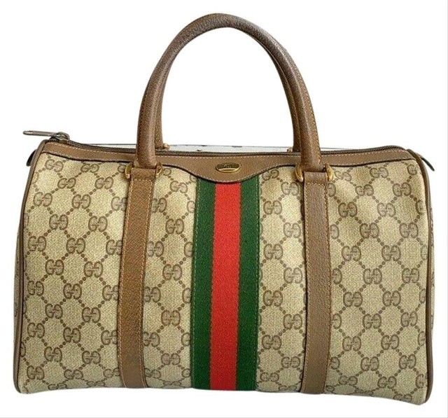 gucci web boston bag