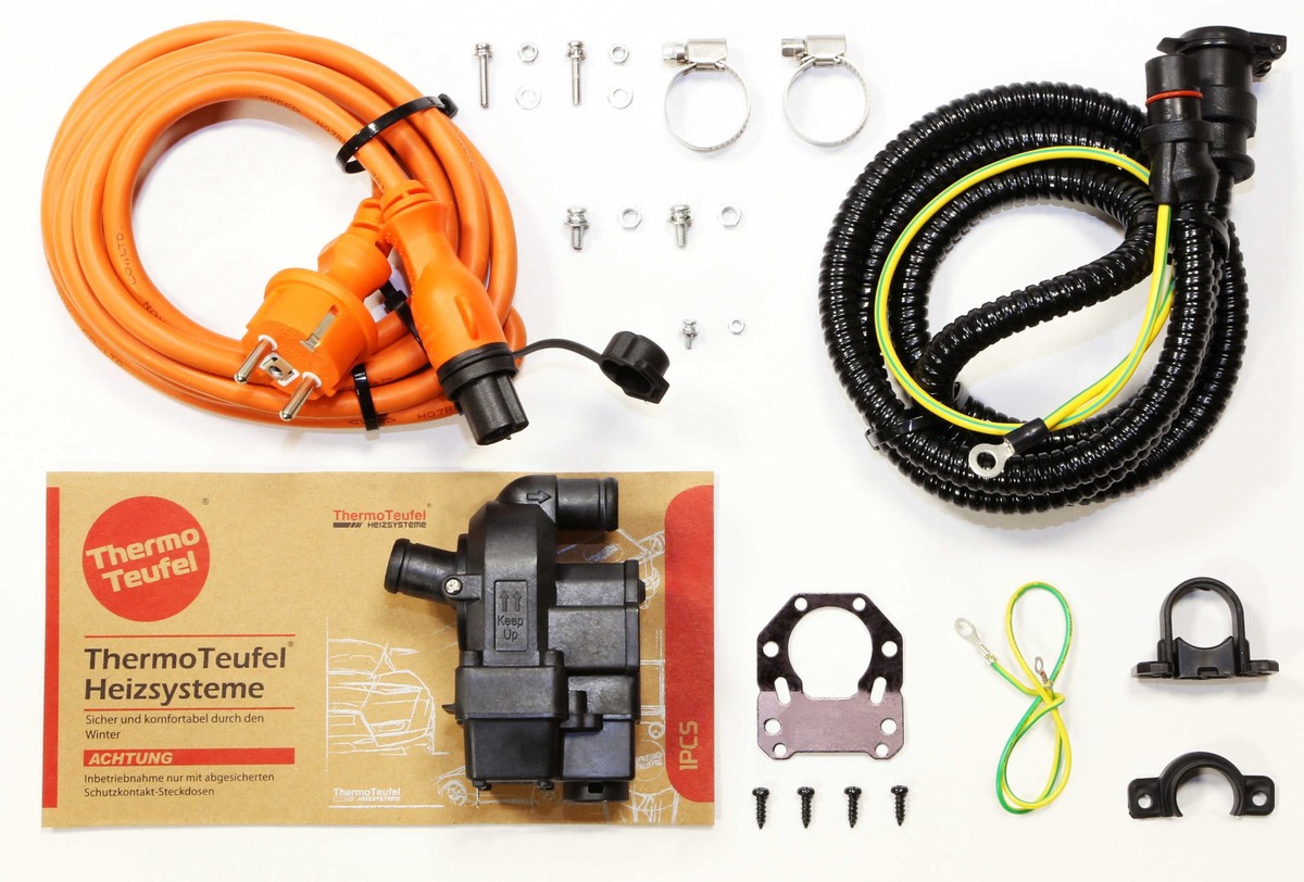 Generator Motorheizung 500W - Kühlmittelvorwärmer Für Dieselgeneratoren