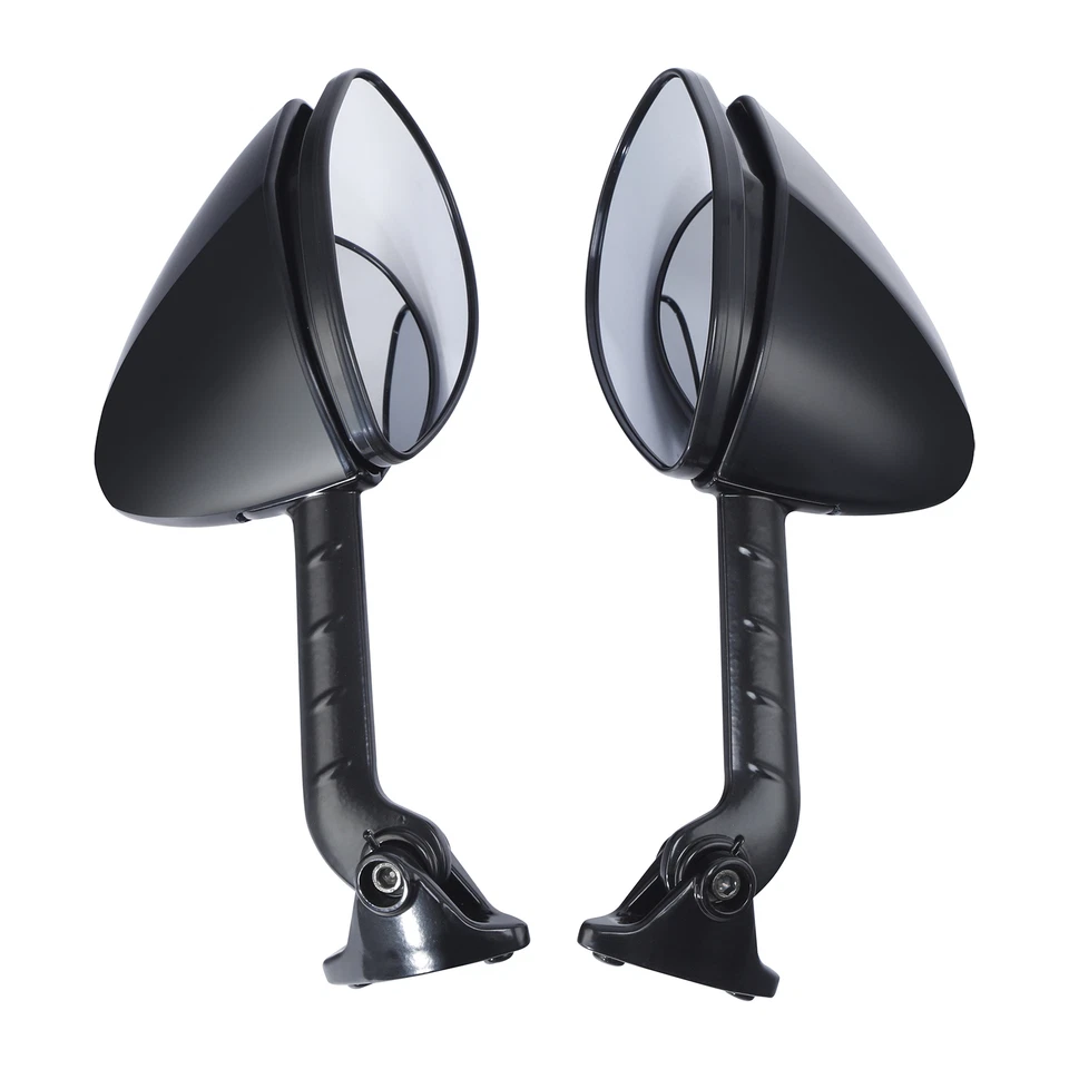 Espejos retrovisores aptos para Kawasaki Ninja ZX14R 2012-24 ZX14 06-11 ZZR1400 2006-24 Foto 3 de 4