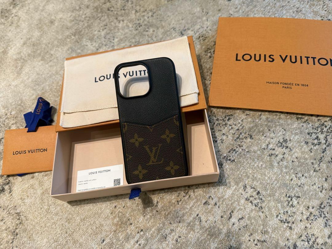 LOUIS VUITTON LV for iPhone 15 PRO MAX Bumper Monogram Phone LOUIS VUITTON LV for iPhone 15 PRO MAX Bumper Monogram Phone