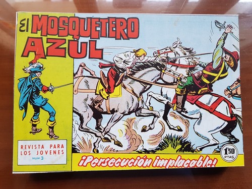 EL MOSQUETERO AZUL. EDICION FACSIMIL COMPLETA. PERFECTO ESTADO - Imagen 3 de 24