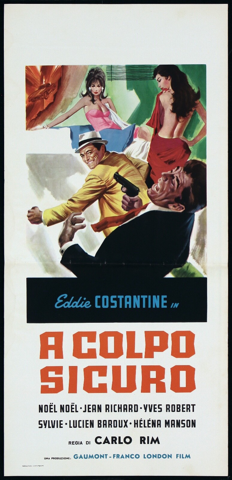 Locandina di A colpo sicuro (1956)