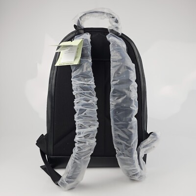 BURBERRY Rocco Charcoal Checkered E-Canvas Backpack BURBERRY Rocco Charcoal Checkered E-Canvas Backpack New | eBay main image 4
