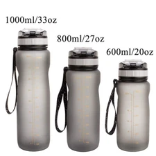 20/27/33oz BPA Free Portability Water Bottles for Cycling Hiking Sports Bottles