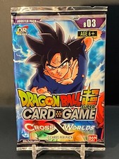 dragon ball super series 3 cross worlds tcg booster box : Toys & Games Power up your deck and collection with the Dragon Ball Super Card Game Dragon Ball Fusion World Raging
