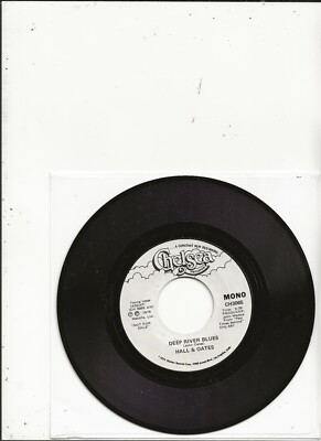 DARYL HALL & JOHN OATES DEEP RIVER BLUES RARE 1976 USA PROMO, CHELSEA LABEL