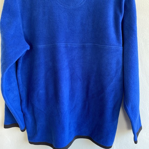 Warner Bros. Women's Super Girl Fleece Jacket Size XL Blue 1/4 Zip