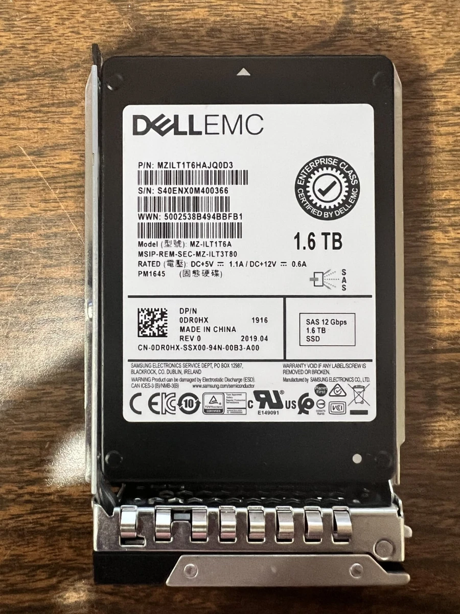 SAS Solid-State Drives 1.6 TB Storage Capacity for sale | eBay