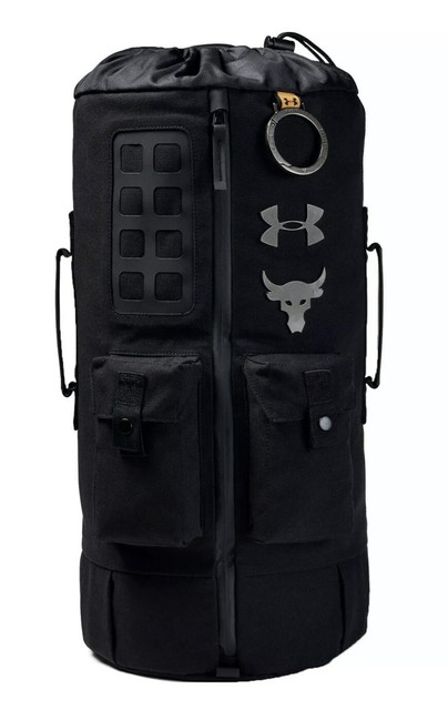the rock under armour duffle bag