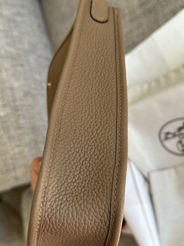 NEW 2022 HERMÈS Maurice Mini Evelyne TPM SPECIAL STRAP, Stamp Z w/ Receipt - Picture 9 of 19