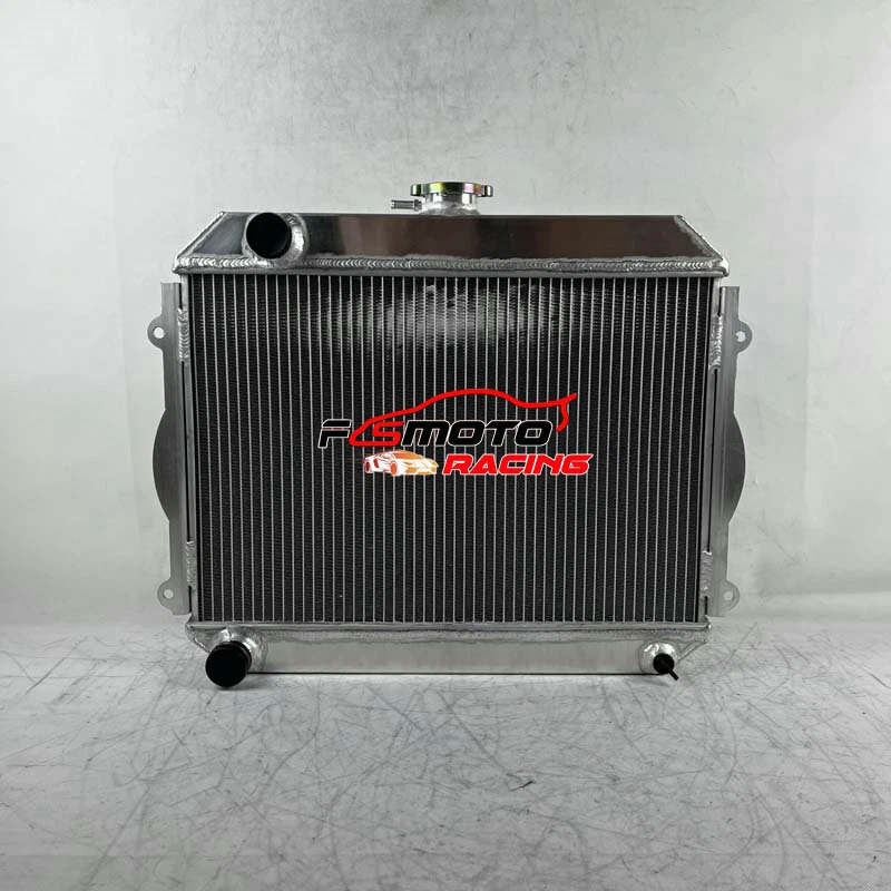 Radiador de aluminio para 75 76 78 79 1975 1976 1977 1978 1979 Toyota Corolla Foto 3 de 4