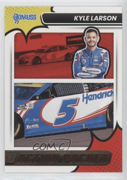 2022 Panini Donruss NASCAR Action Packed Retail Kyle Larson #6 0s5