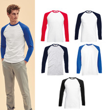 Fruit of the Loom Long sleeve baseball T 61-028-0