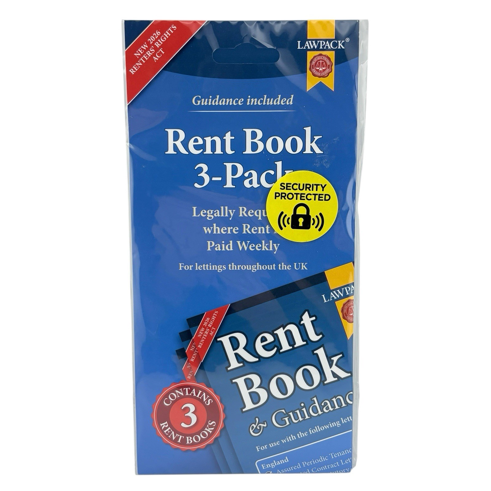 Rent Book 3 Pack - Image 2