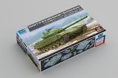 (TRU09602) - Trumpeter 1:35 - Soviet T-72 Ural w/ Konkakt-1 React Armor