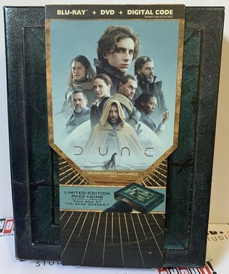 DUNE BLU RAY DVD 2021 LIMITED EDITION PAIN BOX WALMART  EXCLUSIVE NO DIGITAL