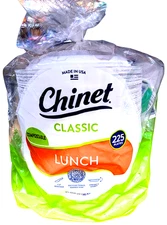 Chinet Classic Lunch 8-3/4" Paper Plate 225 Count