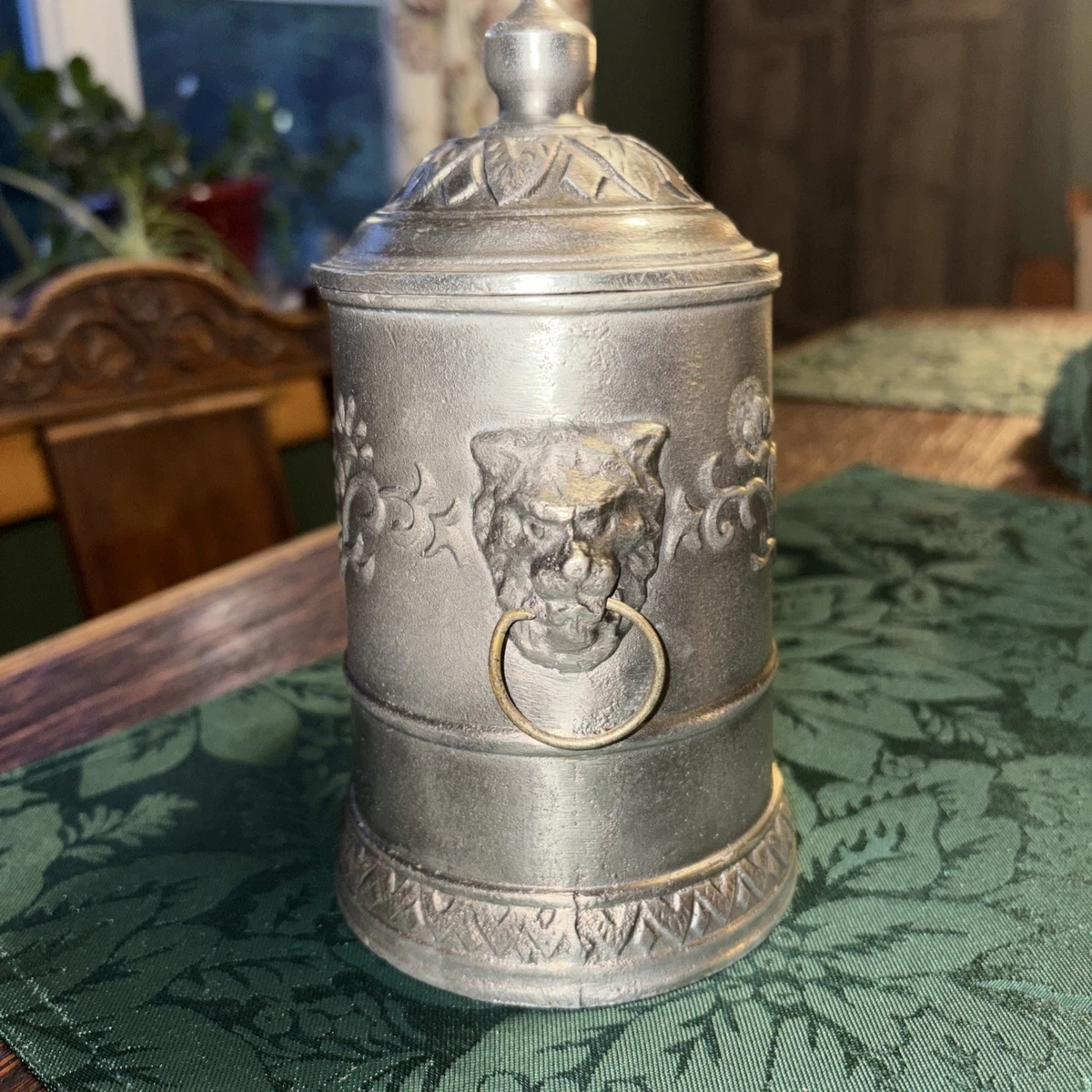 ドイツ製ヴィンテージピューター Pewter Beer Mug In Other Collectible Vintage Beer Steins for sale