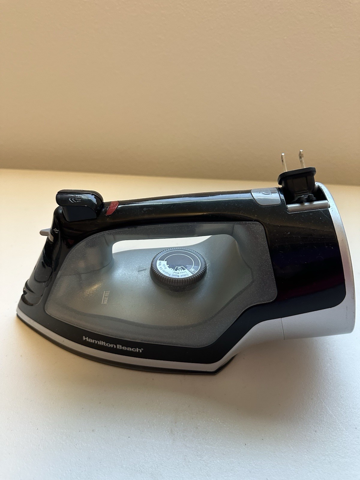 Hamilton Beach Non Stick Iron Retractable Cord
