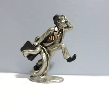 Hudson Pewter Villager Figurine 5619 Billy Mitchel Man Running Late