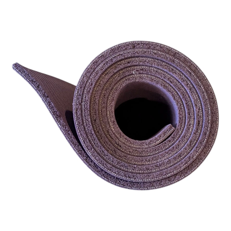 Estera de yoga de jade púrpura 24x74 grueso 1/4 resistente (73,5) Foto 3 de 4