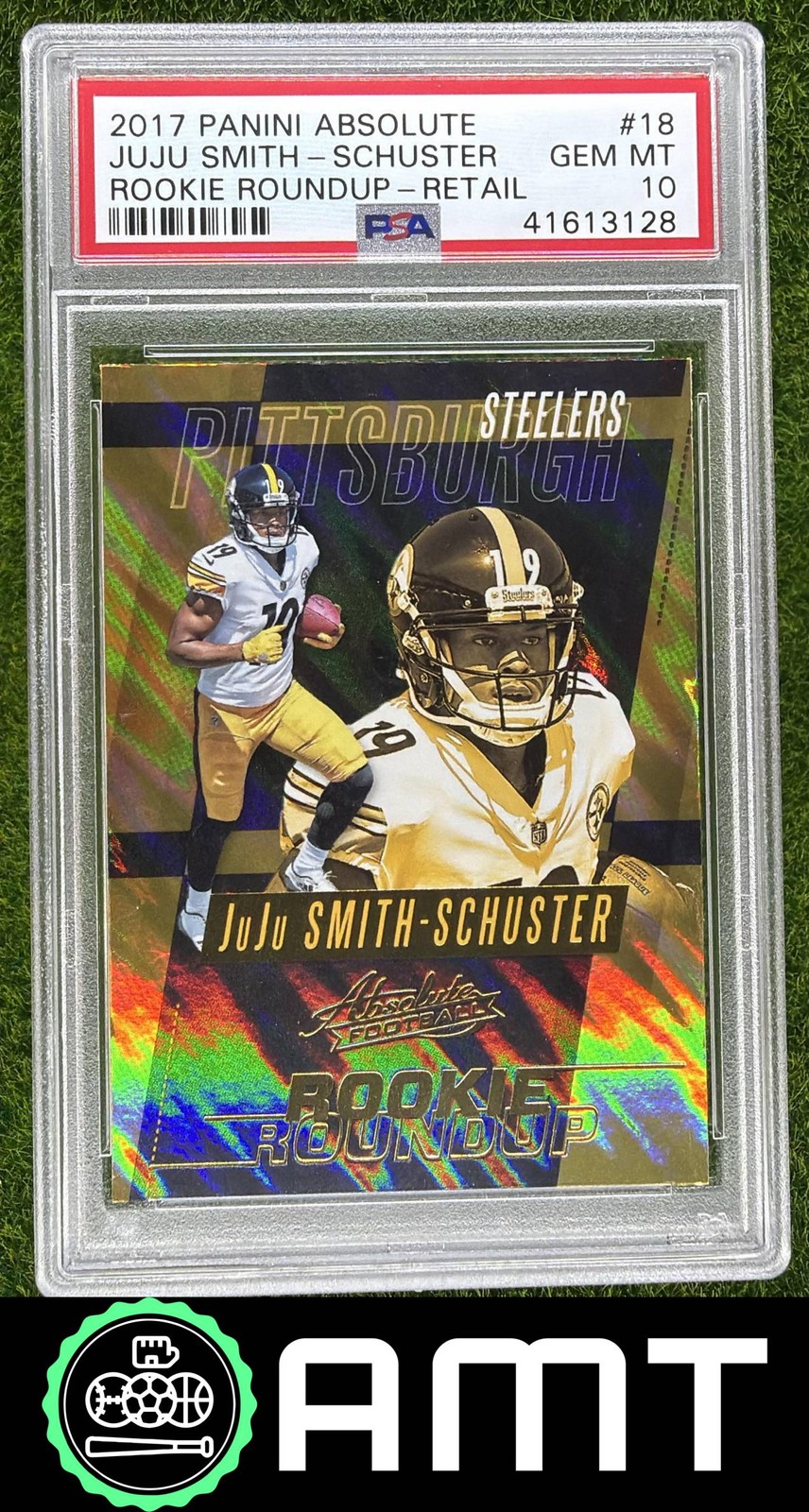 JuJu Smith-Schuster Panini Absolute Rookie Roundup #18 Retail