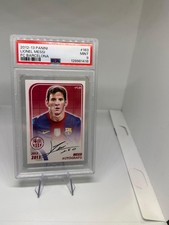 Messi #163  FC Barcelona Panini Autografo 2012 2013 PSA 9