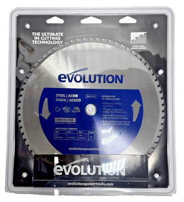 Evolution Power Tools 15BLADEST Steel Cutting Saw Blade, 15-Inch x 70-Tooth Blue