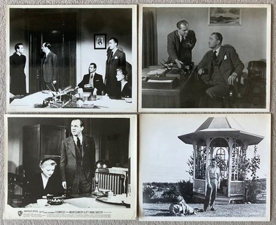 Alfred Hitchcock ICH BEICHTE Anne Baxter Karl Malden Montgomery Clift 4 orig. PF