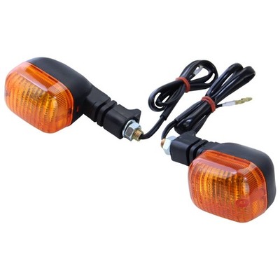 Motorrad Blinker M10 E Nummer (Glas Orange) vorne / hinten universal