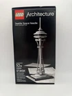 RARE VINTAGE LEGO ARCHITECTURE: Seattle Space Needle 21003 Retired New: Sealed