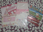 Sanrio Hello Kitty & Little Twin Stars Writing Set Paper Stickers Envelopes — photo 1