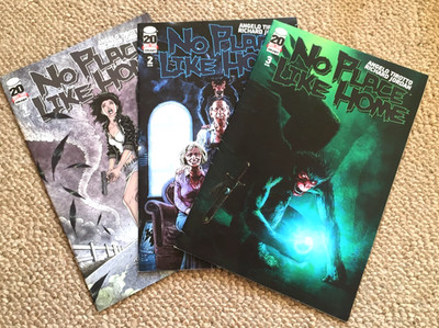 x3 NO PLACE LIKE HOME - GRAPHIC NOVEL / COMIC - IMAGE COMICS - #1, 2 &3