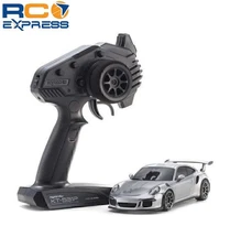 Kyosho Mini-Z Rwd Porsche 911 GTR Rs Gt Mr-04 Readyset Silbermetallic KYO32358S