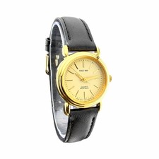 FREE WAY BY CITIZEN Vintage Gold Tone Ladies Quartz Watch