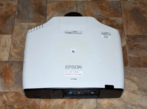 Epson Pro G7500U Projector WUXGA 4K Enhancement - No Lamp - ELPLM08 Lens