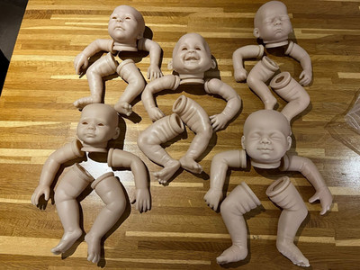 AUSVERKAUF 5 Sets Reborn Puppen Sets