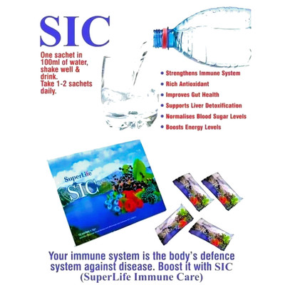 SIC SUPERLIFE Immune Care Provide Improves Gut Health , Strengthen Immune System