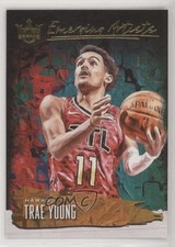 2018-19 Panini Court Kings Emerging Artists Trae Young #22 5l1