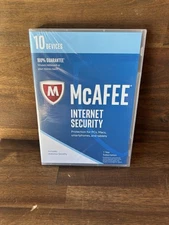 McAfee MIS17ESAORAA 2017 Internet Security, 10 Devices